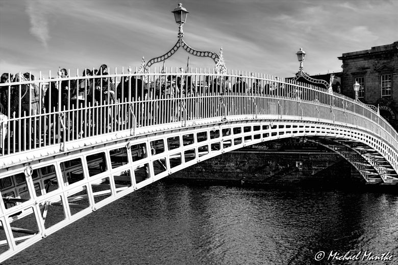 Sightseeing Dublin Tipps Halfpenny Bridge