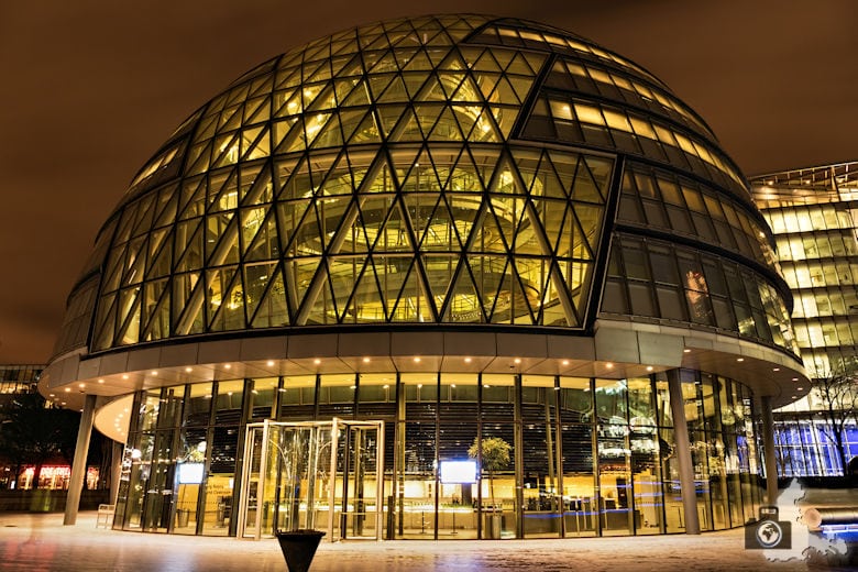 London bei Nacht - City Hall